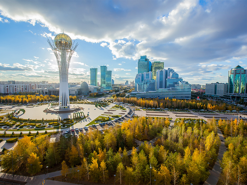 Kasachstan, Kirgisistan & Usbekistan. Zentralasien.
