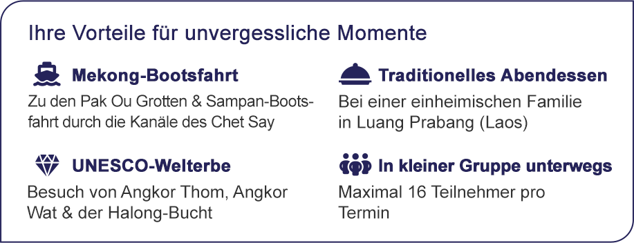 Ihre Vorteile für unvergessliche Momente.