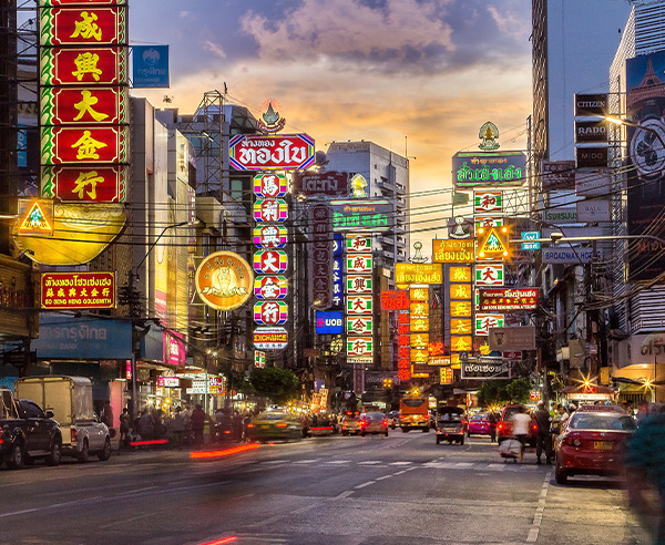 China-Town in Bangkok.