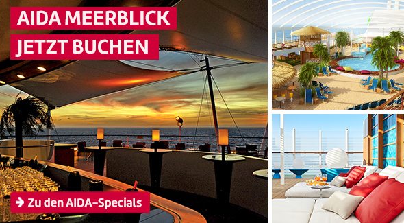 Alle Reisen des AIDA Sommer-Specials