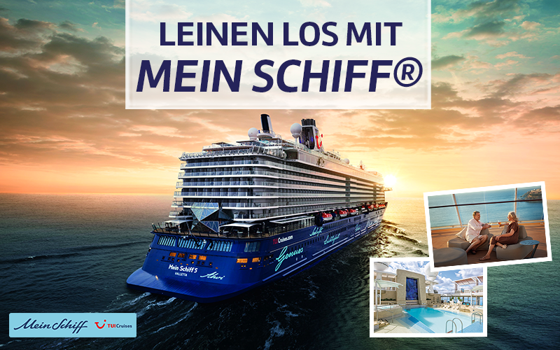 Taumkreuzfahrten mit der Mein Schiff®.