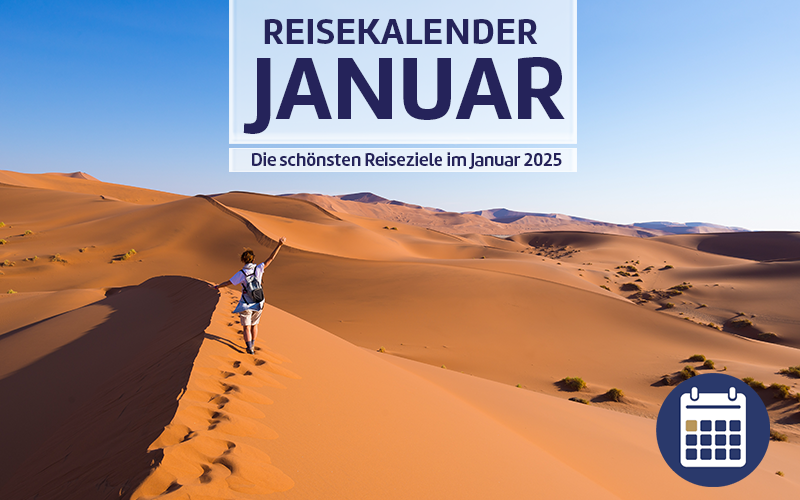 Reisekalender Januar.