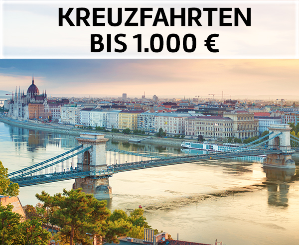 Kreuzfahrten bis 1.000 Euro.