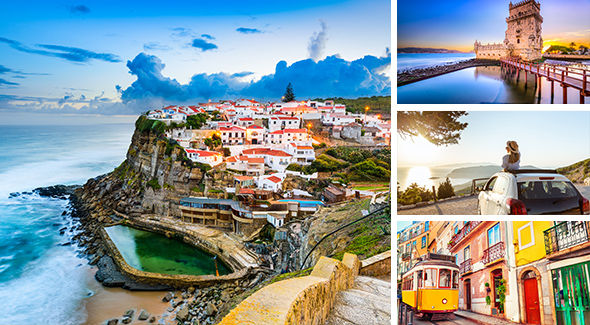 Mietwagen Rundreise durch Portugal.