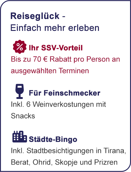 Ihre Vorteile für unvergessliche Momente.