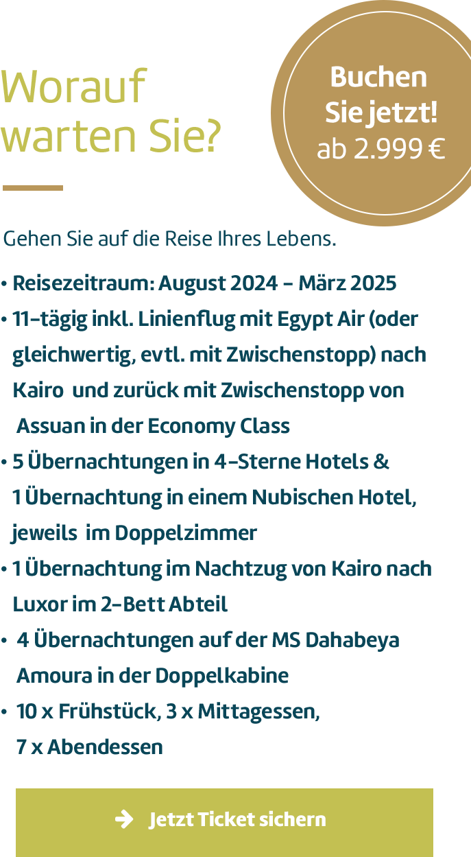 Alle Eckdaten im Überblick
