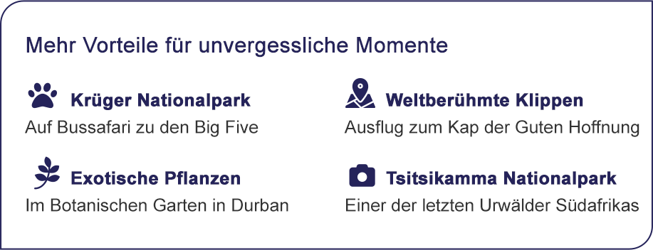 Ihre Vorteile für unvergessliche Momente.
