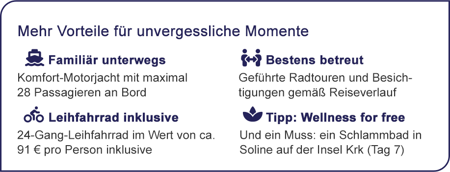 Ihre Vorteile für unvergessliche Momente.