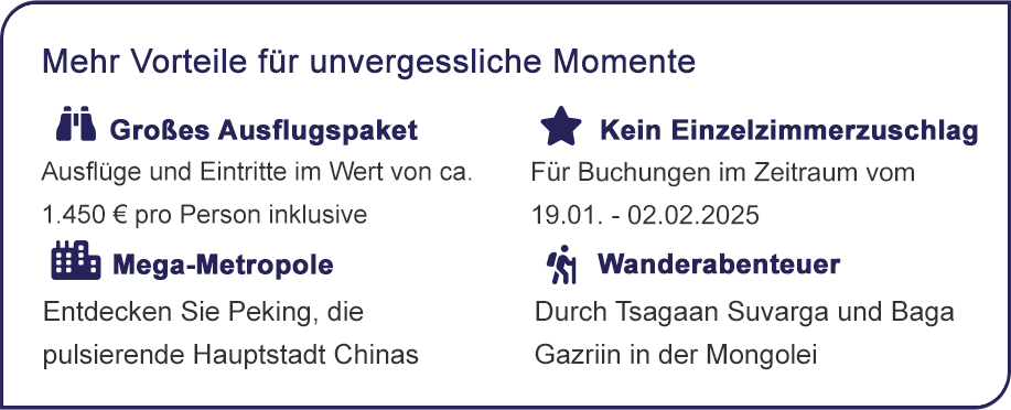 Ihre Vorteile für unvergessliche Momente.