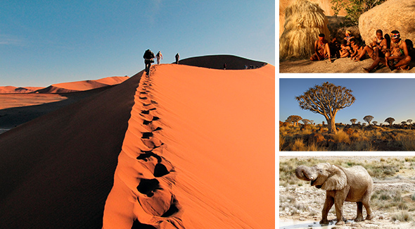 Rundreise durch Namibia.