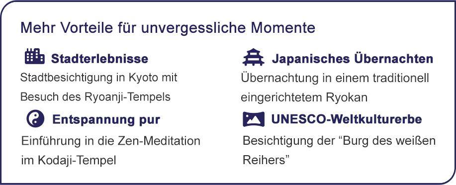 Mehr Vorteile für unvergessliche Momente