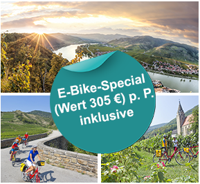 Collage Donau Radtour