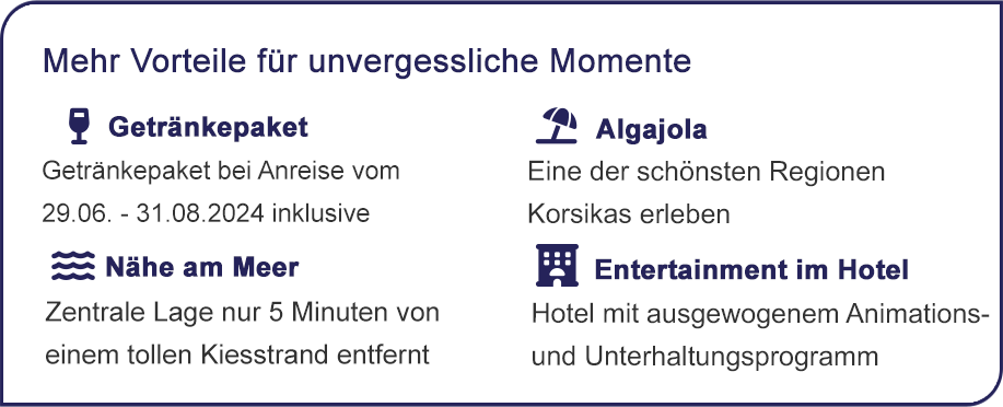 Mehr Vorteile für unvergessliche Momente