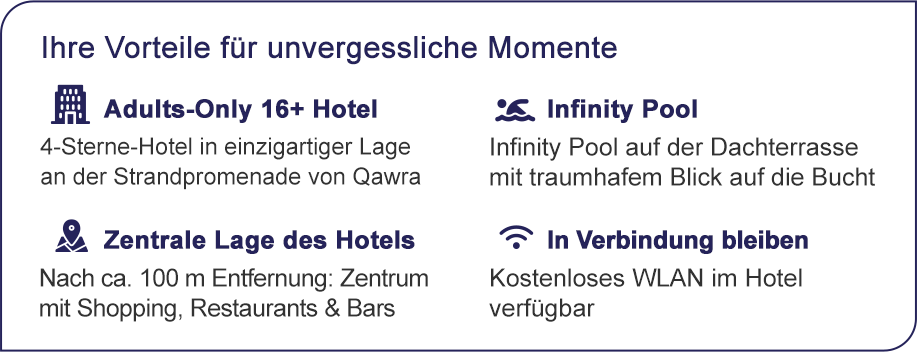 Ihre Vorteile für unvergessliche Momente.