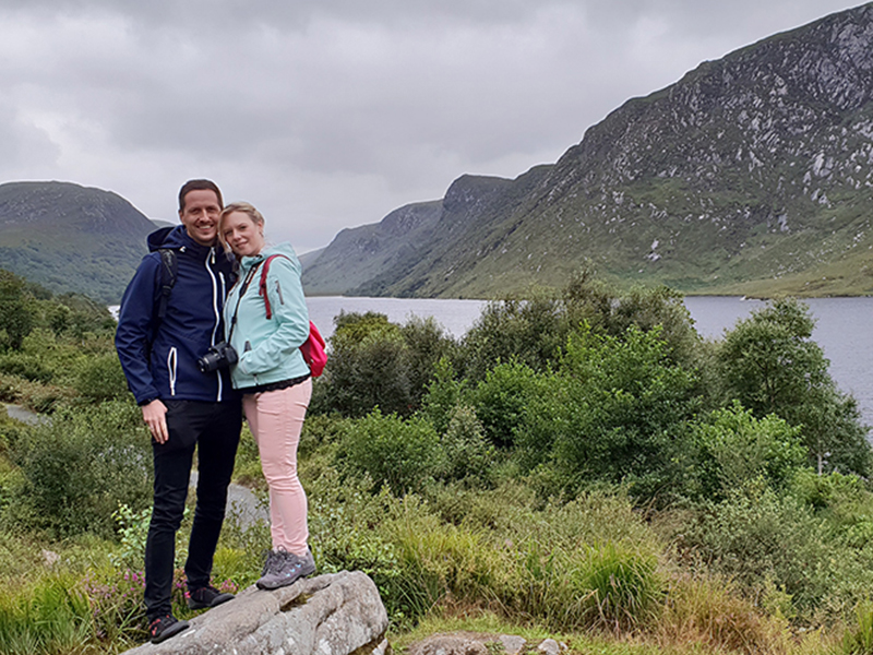 Monique Tomaschoff im Glenveagh Nationalpark