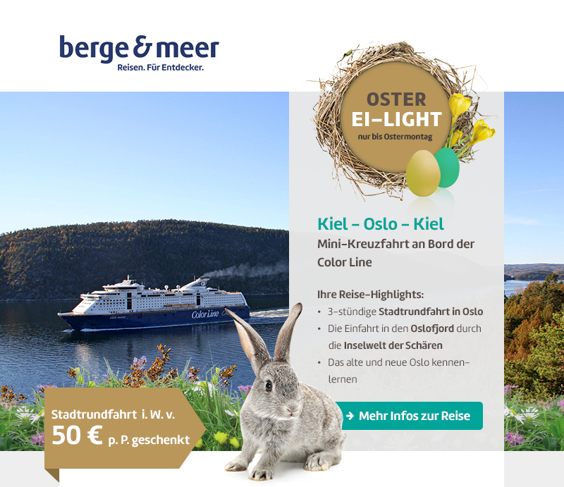 Oster-Ei-Light Mini-Kreuzfahrt Oslo
