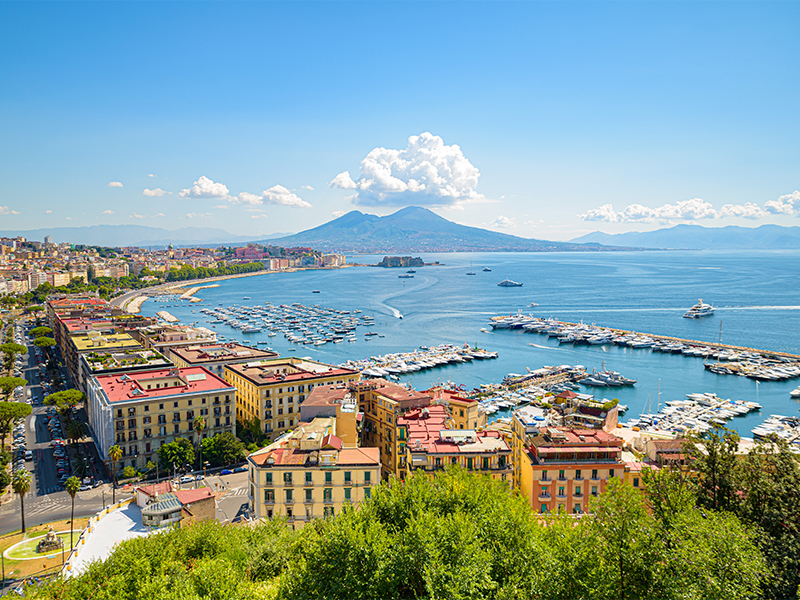 Italien. Dolce Vita am Golf von Neapel.