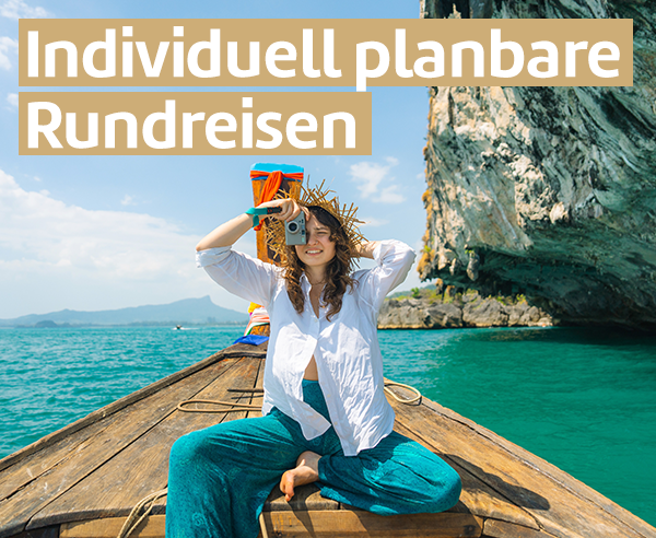 Individuell planbare Rundreisen.
