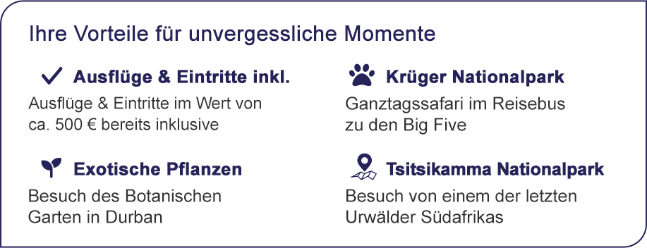 Ihre Vorteile für unvergessliche Momente.