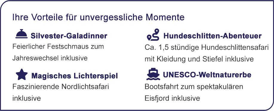 Ihre Vorteile für unvergessliche Momente.
