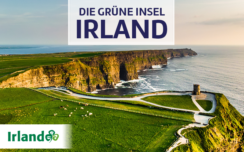 Urlaub auf der Grünen Insel Irland.