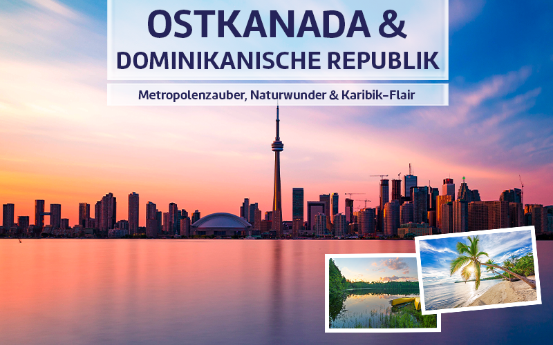 Ostkanada und Dominikanische Republik.