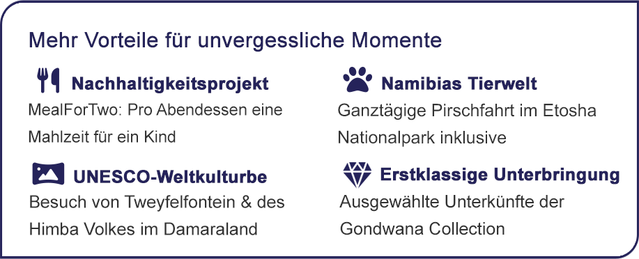 Ihre Vorteile für unvergessliche Momente.