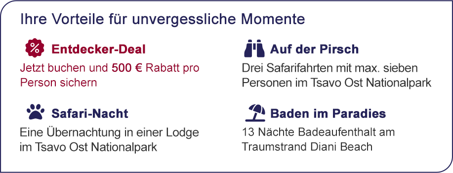 Ihre Vorteile für unvergessliche Momente