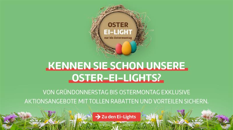 Kennen Sie schon unsere Oster-Ei-Lights?