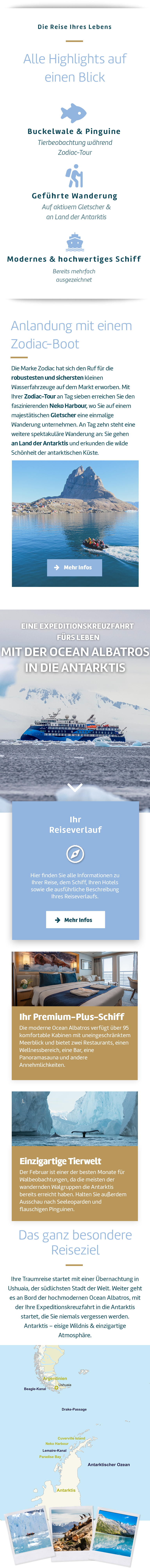 Die Highlights der Antarktis-Kreuzfahrt