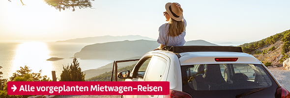 Alle vorgeplanten Mietwagen-Reisen.