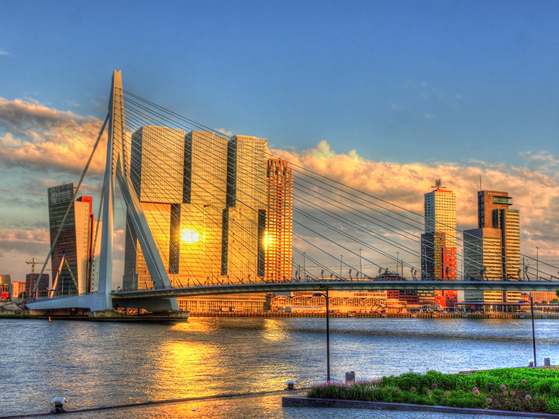 Hafen von Rotterdam.