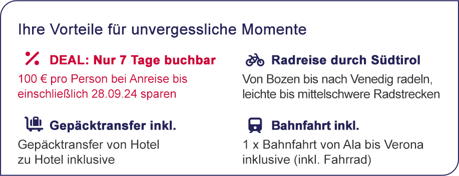 Mehr Vorteile für unvergessliche Momente