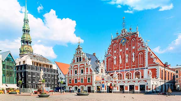 Altstadt von Riga.
