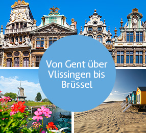 Von Gent über Vlissingen bis Brüssel
