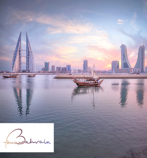 Hafen von Manama in Bahrain.
