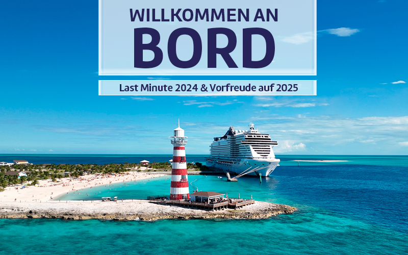 Willkommen an Bord.