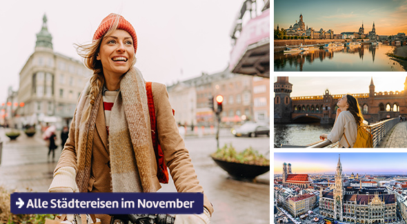 Alle Städtereisen im November.
