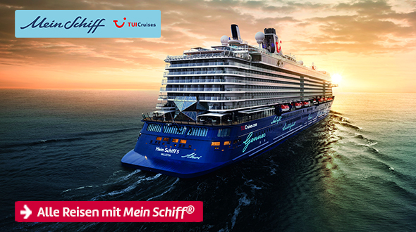 Alle Kreuzfahrten mit Mein Schiff.