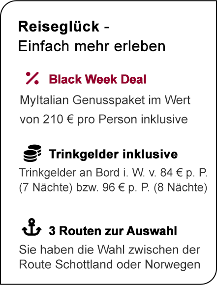 Ihre Vorteile für unvergessliche Momente.