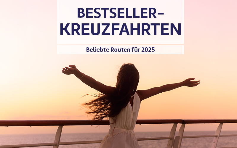 Bestseller-Kreuzfahrten.