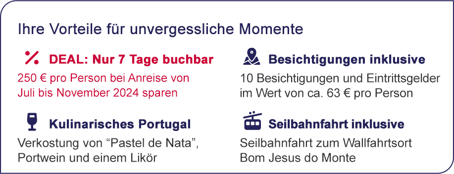 Mehr Vorteile für unvergessliche Momente