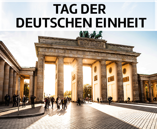 Tag der Deutschen Einheit.