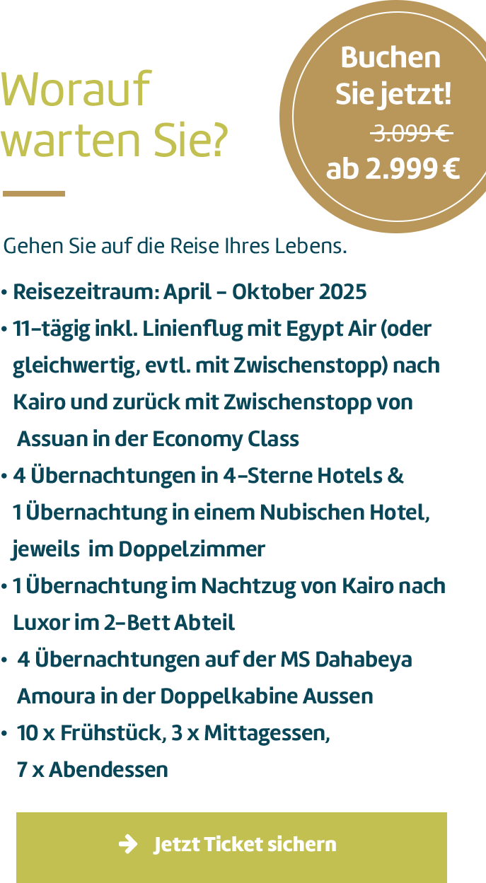 Alle Eckdaten im Überblick