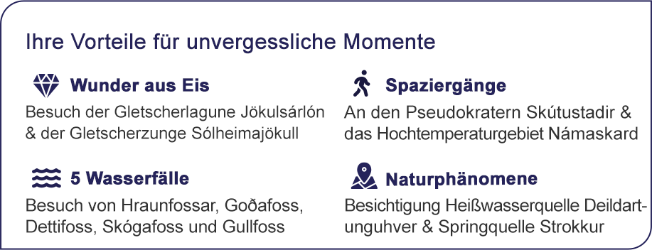Ihre Vorteile für unvergessliche Momente.