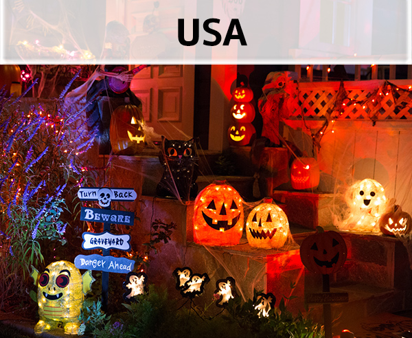 Halloween in den USA.