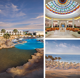 Bildcollage: Hilton Marsa Alam Nubian Resort.
