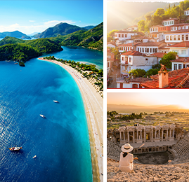 Bildcollage der Türkei-Rundreise.