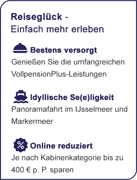 Ihre Vorteile für unvergessliche Momente.