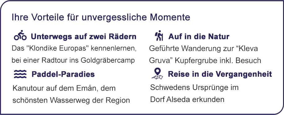 Ihre Vorteile für unvergessliche Momente.